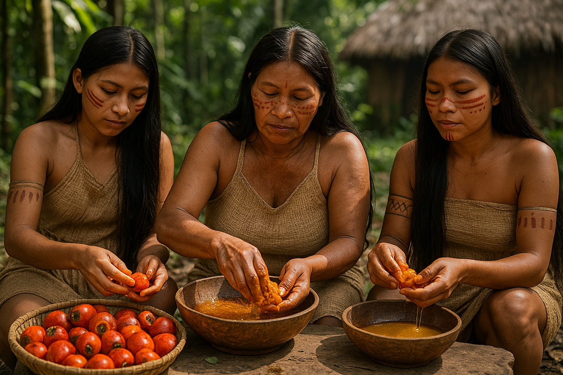 Amazonians with Chontaduro a Natural Retinol Vitamin A, moisturizer, eczema, sensitive skin, reactive skin, dark spots, skincare,cleanser