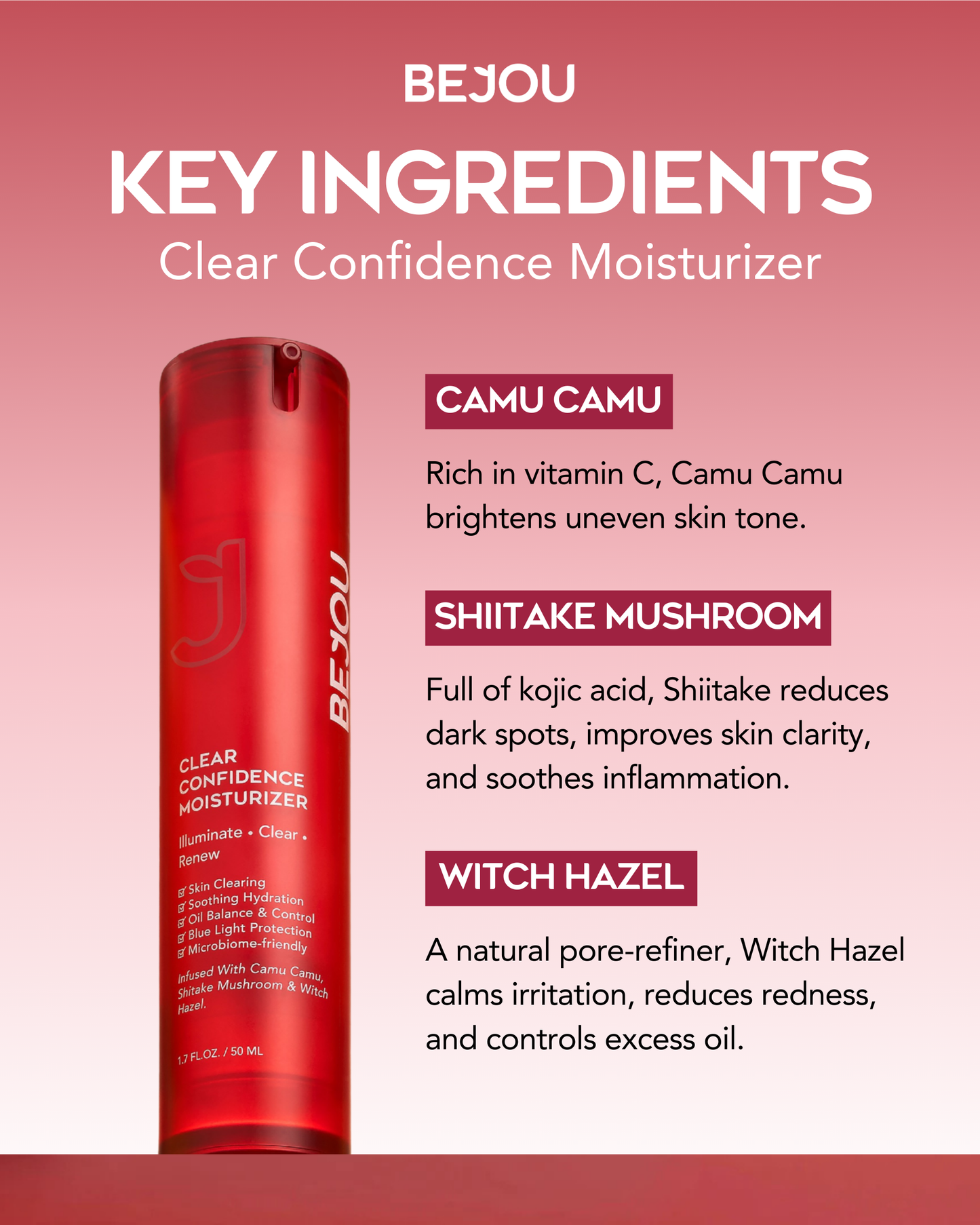 Refillable Clear Confidence Moisturizer